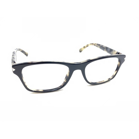 Prada VPR 16S ROK-1O1 Black Tortoise Eyeglasses Frames 52-18 140 Italy Designer - Picture 1 of 12